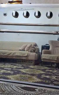 اجاق گاز استیل مدل فر