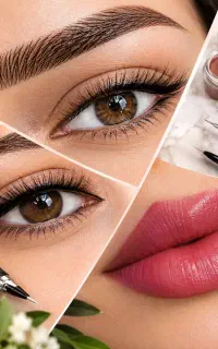 آرایش دائم ابرو چشم و لب با قیمت باورنکردنی