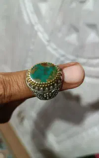 انگشتر. نقره فیروزه 925 سراوان