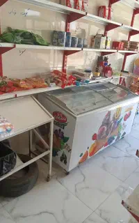 فریزر بستنی فروشی سالم