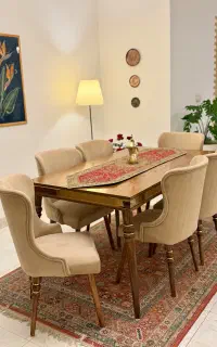 نهارخوری مبله نئوکلاسیک