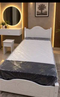 سرویس تخت با تشک وکفه
