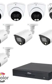 دوربین مداربسته و دزدگیر و درب برقی