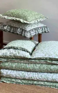 دوخت انواع روبالشتی ملافه روتشکی کوسن فورری
