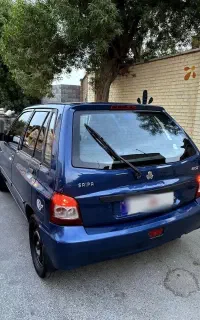 پراید 111 مدل 95 بدون رنگ شاسی سالم