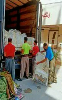 حمل بارگیری وتخلیه بارکارگرخالی تک باراسبابکشی