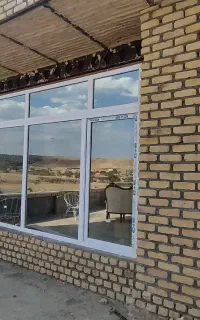 پنجره دوجداره ، یو پی وی سی ، upvc ، شیشه دوجداره