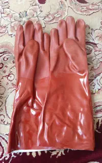 دستکش ضد اسیدو کار.وشستشو