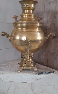 سماور زغالی برنجی