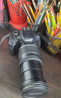 دوربین عکاسی 600D  با لنز  تله واید 18-200