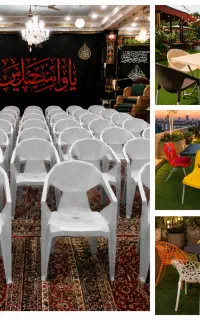 میز و صندلی پلاستیکی اشکان۶۶۴ اجتماعات