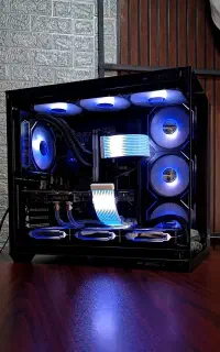 کیس گیمینگ با گرافیک 3080 و CPU 14400f