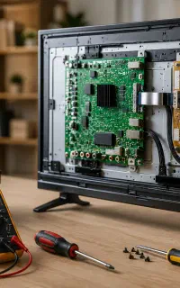 مرکز تعمیر تخصصی تلویزیون در محل LED LCD OLED QLED