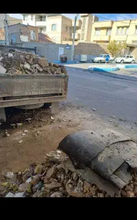 تخریب ساختمان .پخش آب وخریدچوب