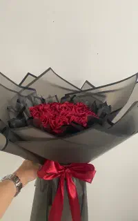 دسته گل و باکس گل روبانی و انواع بوکت پروانه