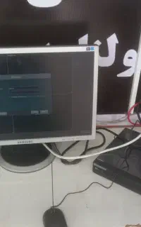 مانیتور دی وی آر ۴ کاناله هارد و مودم در حد نو