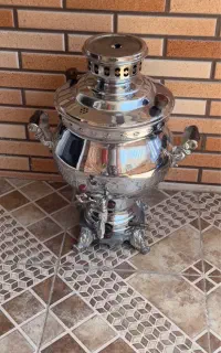 سماور 10 لیتری و بخارشو کنوود