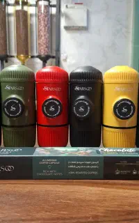 هدیه سازمانی اسپرسوساز همراه ۲کاره با کپسول