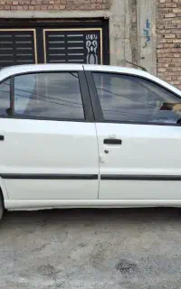 سمند دوگانه کارخانه Ef7 مدل ۹۶ بدون رنگ کم کار
