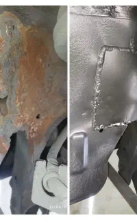 جوشکاری شاسی تمام خودرو ها با جوش سرد