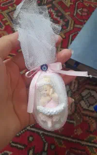 ۹ عدد گیفت گچی نوزاد سیسمونی یادبود
