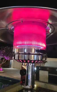 هیتر قارچی وارداتی تمام استیل تنظیم ارتفاع ماشروم