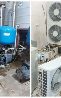 نصب وسرویس تخصصی پمپ آب.اسپیلت.تصفیه اب وکولر ابی