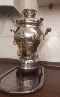 سماور گازی در حد نو ۴ تومن