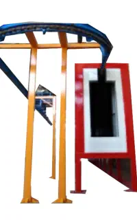 ساخت کانوایر پخت رنگ پودری