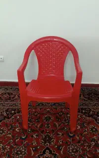 صندلی پلاستیکی کاملا نو بدون استفاده