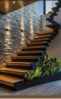 نصب پله های چوبی ترموود آلاچیق