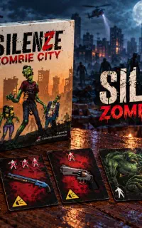 بردگیم بازی فکری سکوت در شهر زامبی ها zombie city