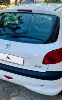 ۲۰۶ تیپ پنج  مدل ۹۶