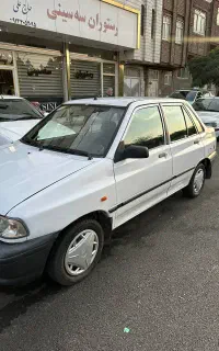 پراید مدل 86 دو گانه بیرون