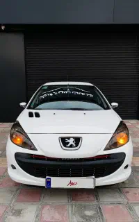 پژو 207  وارداتی NFU بوش اصلی سفید صدفی