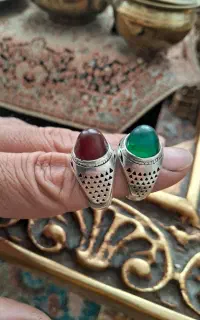 انگشتر قدیمی جفت ثلاثه