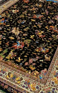 فروش ویژه کارخانه  فرش طرح ابریشم