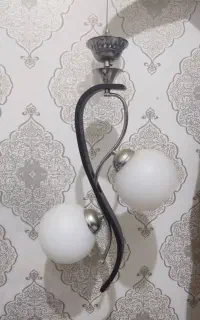 لوستر دو شاخه