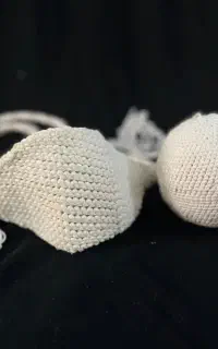 قلاب سنگ و توپ گل ورچین دستبافت