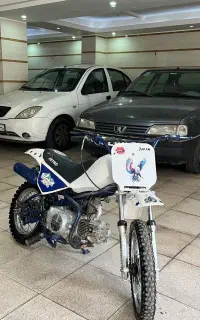 موتور مینی کراس جترو  90 cc  مدل 1400 سالم هست