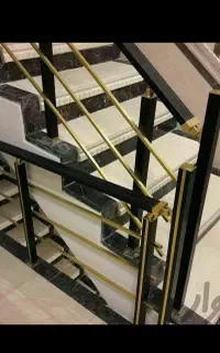 نرده استیل  حفاظ پنجره .پله استخری