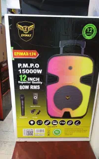 اسپیکر چمدانی ۱۲ اینچ Epimax -174 با گارانتی
