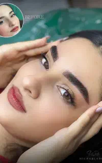 مدل برای میکروبلیدینگ ابرو و دکاپاژ ابرو