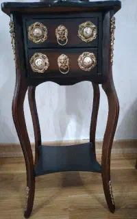 میزتلفن چوبی