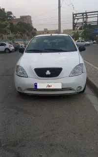 تیبا ۲ سفید مدل ۹۸