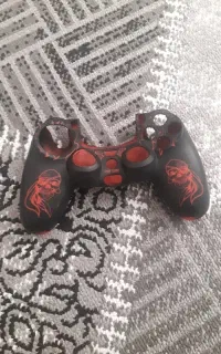 روکش دسته ی ps4  طرح اسکلت