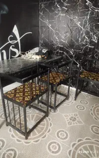 صندلی انتظار آهنی جنس اصلی