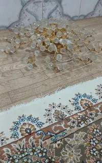 به نام خدا دو عدد لوستر