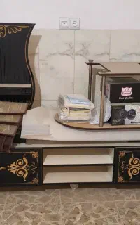 میز تلویزیون چوبی