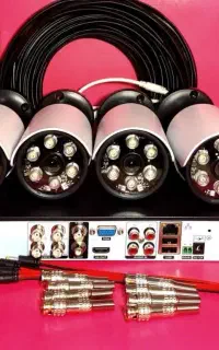 دوربین مداربسته +چهارعدد دوربین بولت پنج مگا پیکسل